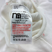 Load image into Gallery viewer, Girls Mothercare, soft cotton coverall / romper, EUC, size 0,  
