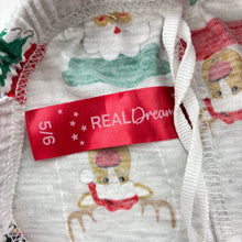 Load image into Gallery viewer, Unisex REAL Dream, Christmas pyjama shorts, GUC, size 5-6,  