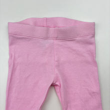 Load image into Gallery viewer, Girls Anko, pink stretchy leggings / bottoms, EUC, size 0000,  
