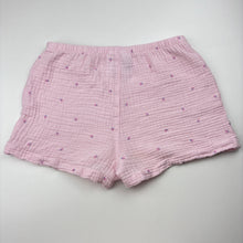 Load image into Gallery viewer, Girls Anko, lightweight crinkle cotton pyjama shorts, GUC, size 10,  