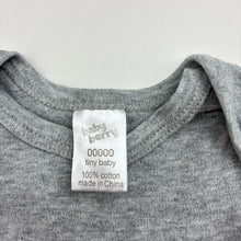 Load image into Gallery viewer, Unisex Baby Berry, soft cotton bodysuit / romper, GUC, size 00000,  