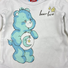 Load image into Gallery viewer, Girls Care Bears, cotton bodysuit / romper, GUC, size 00,  