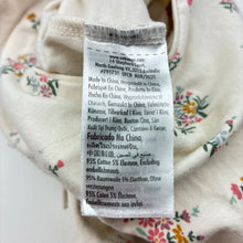 Load image into Gallery viewer, Girls Cotton On, stretchy floral zip coverall / romper, EUC, size 0000,  