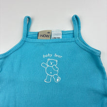 Load image into Gallery viewer, Unisex NOW, vintage ribbed cotton singletsuit romper, FUC, size 00,  