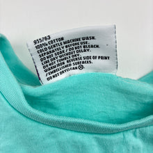 Load image into Gallery viewer, Girls Mango, blue cotton novelty tee / top, dog, GUC, size 10,  