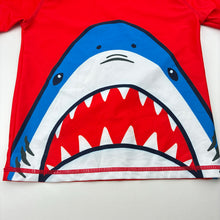Load image into Gallery viewer, Boys Anko, short sleeve rashie / swim top, shark, EUC, size 4,  
