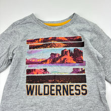 Load image into Gallery viewer, Boys Tilt, grey marle long sleeve tee / top, GUC, size 3,  