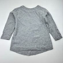 Load image into Gallery viewer, Boys Tilt, grey marle long sleeve tee / top, GUC, size 3,  