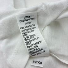 Load image into Gallery viewer, Unisex Brilliant Basics, white cotton tee / top, EUC, size 6,  