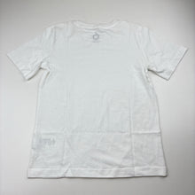 Load image into Gallery viewer, Unisex Brilliant Basics, white cotton tee / top, EUC, size 6,  