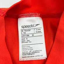 Load image into Gallery viewer, Boys Speedo, Endurance + rashie / swim top, GUC, size 10,  