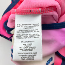 Load image into Gallery viewer, Girls Limited Too, colourful swim one-piece, pilling, FUC, size 4,  