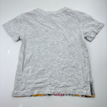 Load image into Gallery viewer, Boys Milkshake, grey marle tee / top, digger, FUC, size 6,  