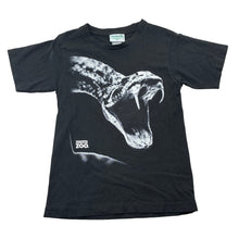 Load image into Gallery viewer, Boys Toronga, black cotton tee / top, snake, EUC, size 6,  