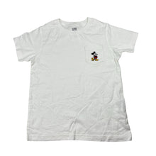 Load image into Gallery viewer, Boys Uniqlo, Disney Mickey Mouse embroidered cotton tee / top, EUC, size 3-4,  