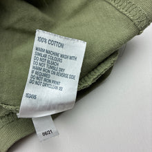 Load image into Gallery viewer, Boys Anko, khaki cotton tee / top, submarine, GUC, size 5,  