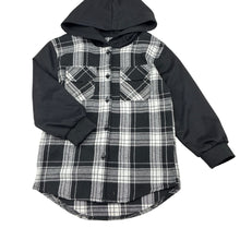 Load image into Gallery viewer, Boys lightweight, long sleeve hooded shirt, GUC, size 6,  