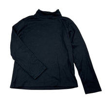 Load image into Gallery viewer, Unisex Anko, black soft cotton skivvy top, EUC, size 6,  