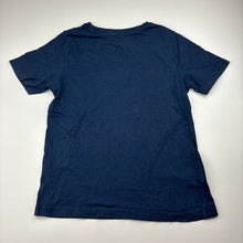 Load image into Gallery viewer, Unisex Anko, navy cotton Christmas tee / top, GUC, size 8,  