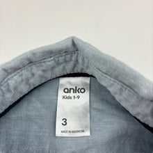 Load image into Gallery viewer, Boys Anko, linen / cotton long sleeve shirt, EUC, size 3,  