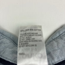 Load image into Gallery viewer, Boys Anko, linen / cotton long sleeve shirt, EUC, size 3,  