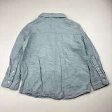 Load image into Gallery viewer, Boys Anko, linen / cotton long sleeve shirt, EUC, size 3,  