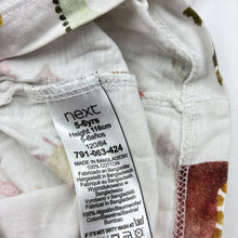 Load image into Gallery viewer, Boys Next, cotton long sleeve tee / top, dinosaurs, GUC, size 5-6,  