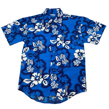 Load image into Gallery viewer, Boys LOWES, lightweight Hawaiian short sleeve shirt, EUC, size 4,  
