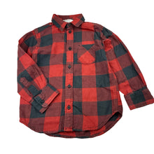 Load image into Gallery viewer, Boys H&amp;M, checked cotton long sleeve shirt, EUC, size 4,  