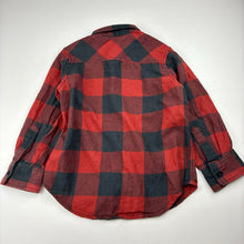 Load image into Gallery viewer, Boys H&amp;M, checked cotton long sleeve shirt, EUC, size 4,  