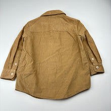 Load image into Gallery viewer, Boys Anko, corduroy cotton long sleeve shirt, EUC, size 2,  