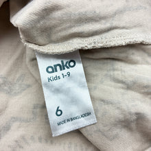 Load image into Gallery viewer, Boys Anko, cotton tee / top, crocodiles, GUC, size 6,  