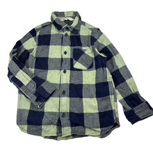 Load image into Gallery viewer, Boys H&amp;M, checked cotton long sleeve shirt, GUC, size 5,  