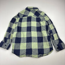 Load image into Gallery viewer, Boys H&amp;M, checked cotton long sleeve shirt, GUC, size 5,  