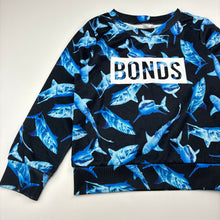 Load image into Gallery viewer, Boys Bonds, lightweight sweater / jumper, sharks, wash fade, FUC, size 6,  