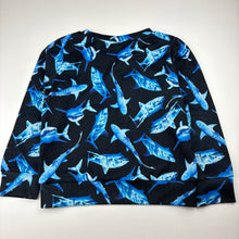 Load image into Gallery viewer, Boys Bonds, lightweight sweater / jumper, sharks, wash fade, FUC, size 6,  