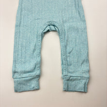 Load image into Gallery viewer, Unisex purebaby, ribbed organic cotton romper, EUC, size 0,  
