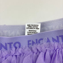 Load image into Gallery viewer, Girls Disney, ENCANTO cotton lined tiered tulle skirt, elasticated, GUC, size 5,  