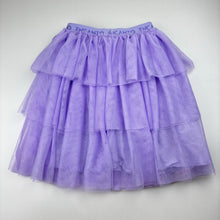 Load image into Gallery viewer, Girls Disney, ENCANTO cotton lined tiered tulle skirt, elasticated, GUC, size 5,  