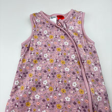 Load image into Gallery viewer, Girls Anko, wadded floral cotton sleeping bag, EUC, size 0,  