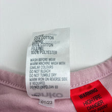 Load image into Gallery viewer, Girls Anko, wadded floral cotton sleeping bag, EUC, size 0,  
