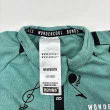 Load image into Gallery viewer, Unisex Bonds, WONDERCOOL zip wondersuit / zippy / romper, FUC, size 0000,  