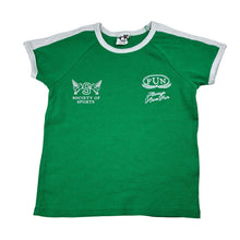 Load image into Gallery viewer, Girls Cotton On, ribbed stretchy tee / top, GUC, size 9-10,  