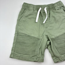 Load image into Gallery viewer, Boys Anko, khaki casual shorts, elasticated, marks back left pocket, FUC, size 9,  