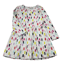 Load image into Gallery viewer, Girls Emerson, cotton long sleeve dress, GUC, size 7, L: 59cm