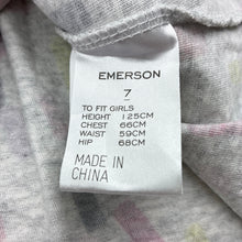 Load image into Gallery viewer, Girls Emerson, cotton long sleeve dress, GUC, size 7, L: 59cm