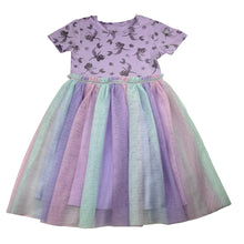 Load image into Gallery viewer, Girls Anko, party dress, mermaids, wash fade, FUC, size 6, L: 60cm