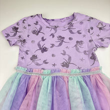 Load image into Gallery viewer, Girls Anko, party dress, mermaids, wash fade, FUC, size 6, L: 60cm