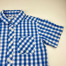 Load image into Gallery viewer, Boys Junior by DJs, lightweight cotton short sleeve shirt, EUC, size 6-7,  