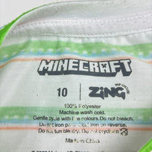 Load image into Gallery viewer, Boys Mojang, Minecraft tee / top, pilling, FUC, size 10,  